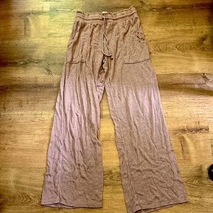 Reddish purple bohemian boho pajama pants wide leg straight leg boot cut
